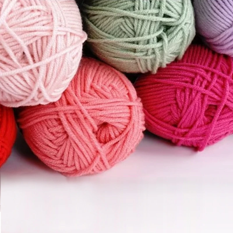 hot sale 4 strands of  cotton wool,120 m Cotton Yarn for Crocheting and Knitting