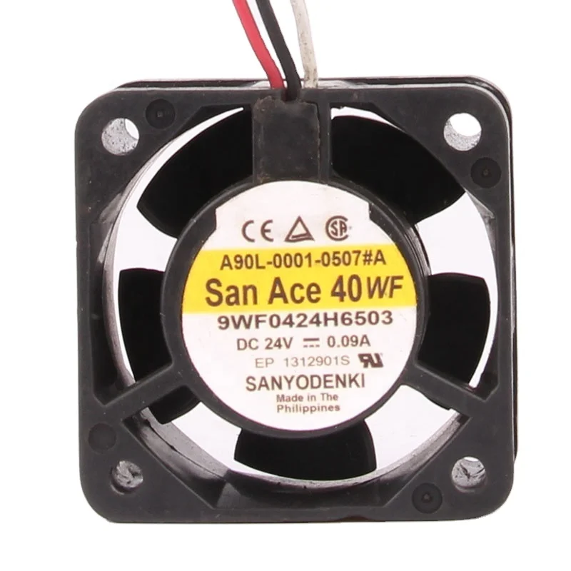 Оригинальный водонепроницаемый 12V 48V DC24V 0.09A EC 40x40x20 мм 4 см 4020 maintenanceless двойной шариковый подшипник 9WF0424H6503 Вентилятор охлаждения