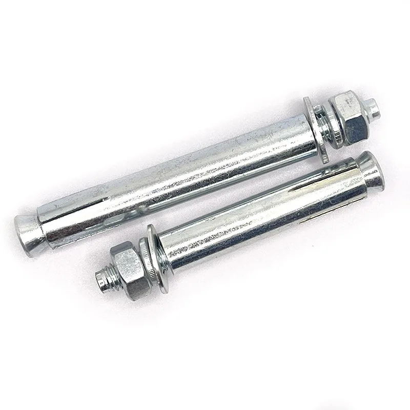 Steel Expansion Screw for Lifting Machine Special Expansion Bolt for Car Gantry Elevator DIN Standard Plain Finish
