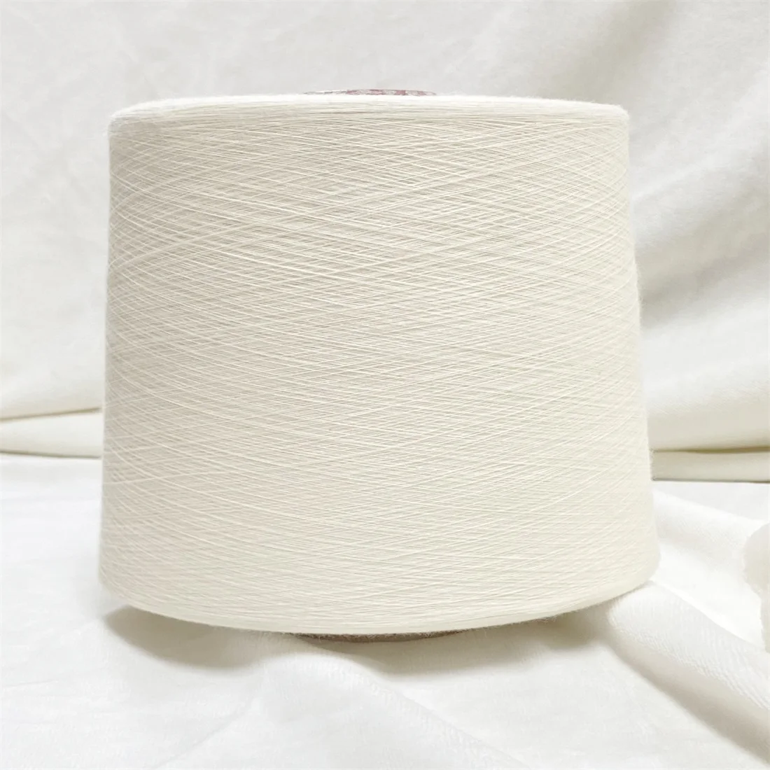 Factory Open End Spinning 32s CVC 60/40 Cotton/Polyester Raw White For knitting Yarn