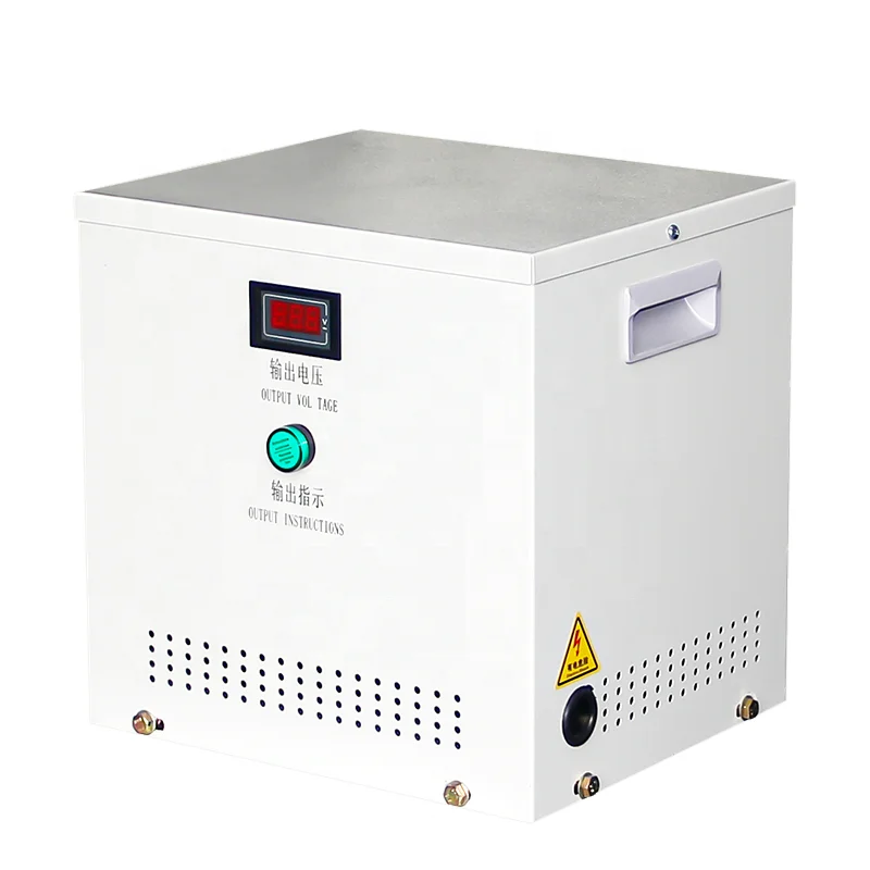 3 Phase 10kva 15kva 20kva 380v To 460v 480v 600v Step Up 380v 400v To 230v 220v Step Down Isolation Transformer