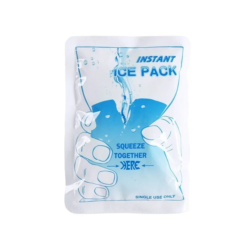 Hot Sale Disposable Custom Cheap Medicine Freezer Blue Instant Ice Cold Packs Gel for Injuries Reusable Pack Injury