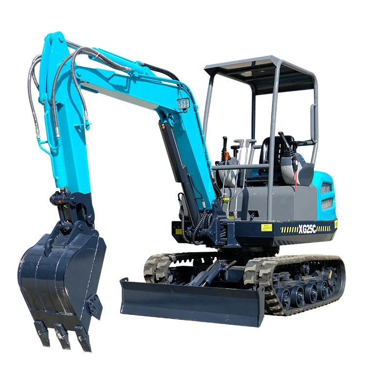 KANGZHIDA-2.2T Free Shipping Chinese New Mini Crawler Excavator 2ton 1ton 1.7 ton Cabin Mini Digger for Sale
