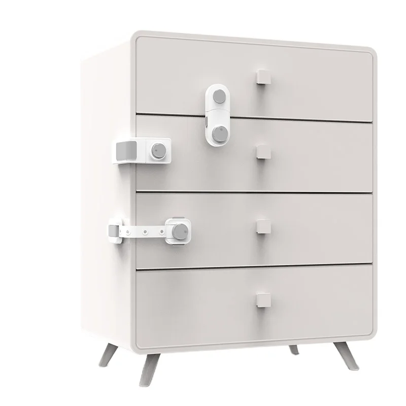 Cabinet Locks Child Safety Latches Handle Fridge Drawer Door Toilet Refrigerator For Baby Infant