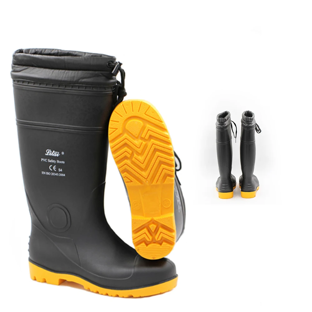 wholesale Garden  Pvc Shoes Rain Pvc Cheap white Water Shoes Rubber Rain Boots Waterproof Gum Footwear