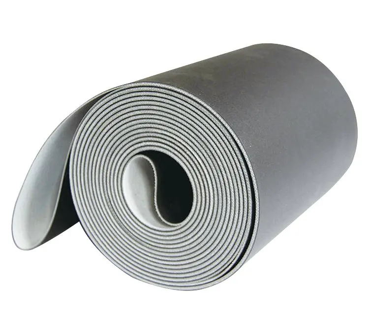 Custom green guide bar pvc cleats conveyor belt