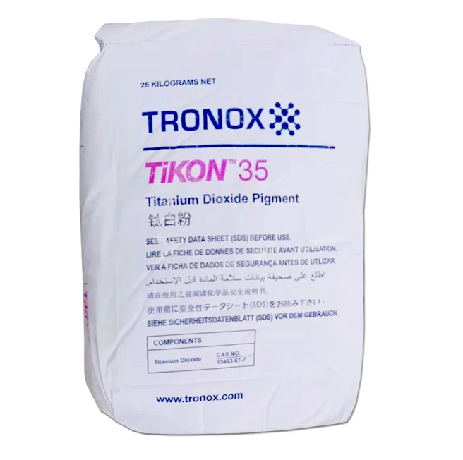 Горячая распродажа производство Китай качество TIKON 35 TiO2 высокочистый рутил диоксид титана