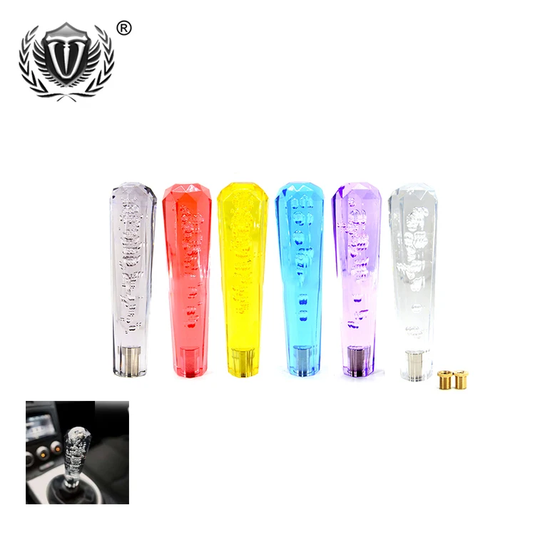 Акриловое волокно 8 дюймов JDM Гоночный культуры 20 см автомобиля универсальный с украшением в виде кристаллов алмаза для включения и выключения прозрачный