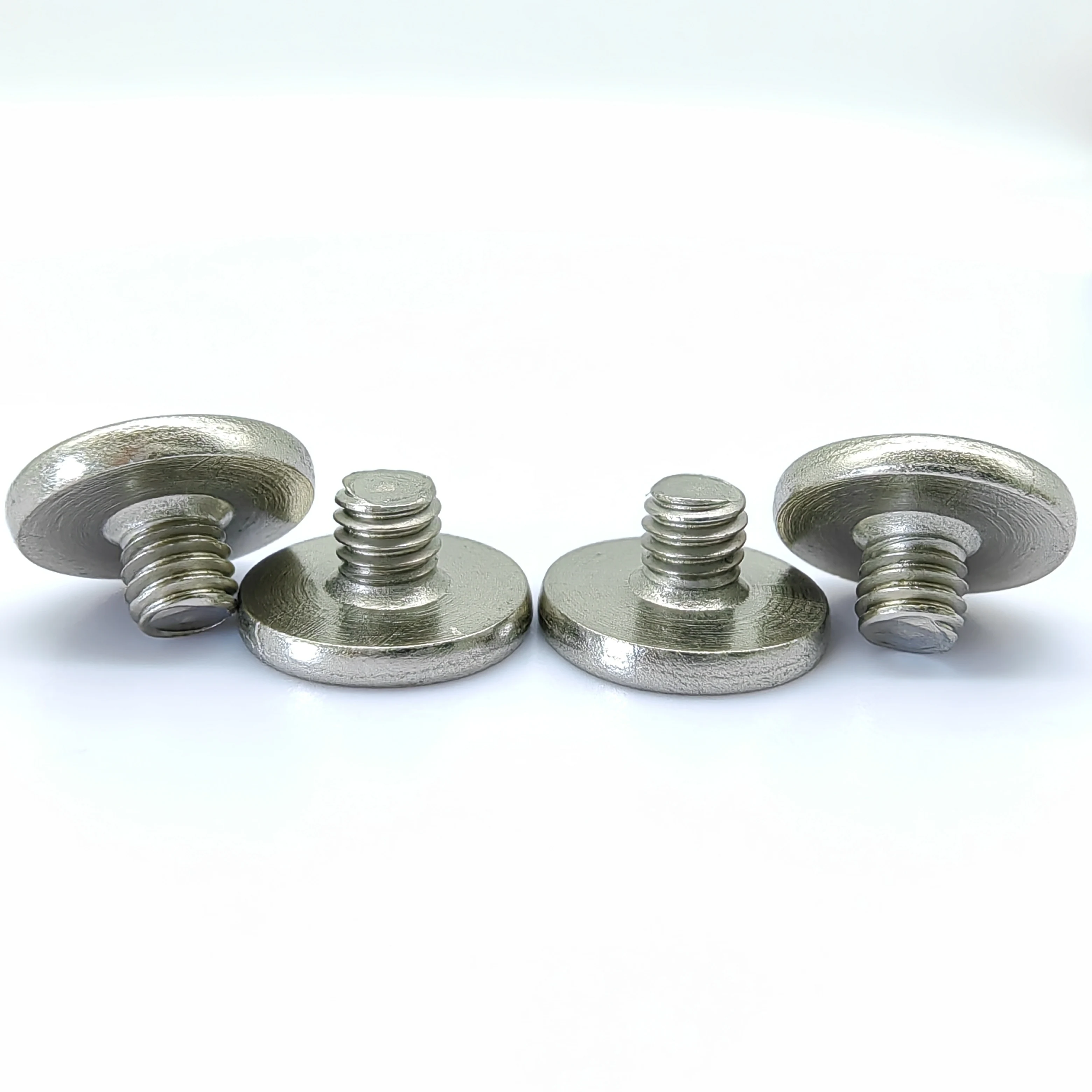 Factory Nickel LED Screw M4 1.1mm Stainless Steel Phillips Pan Head Flat Hexagon DIn Type Machine Screw with washer