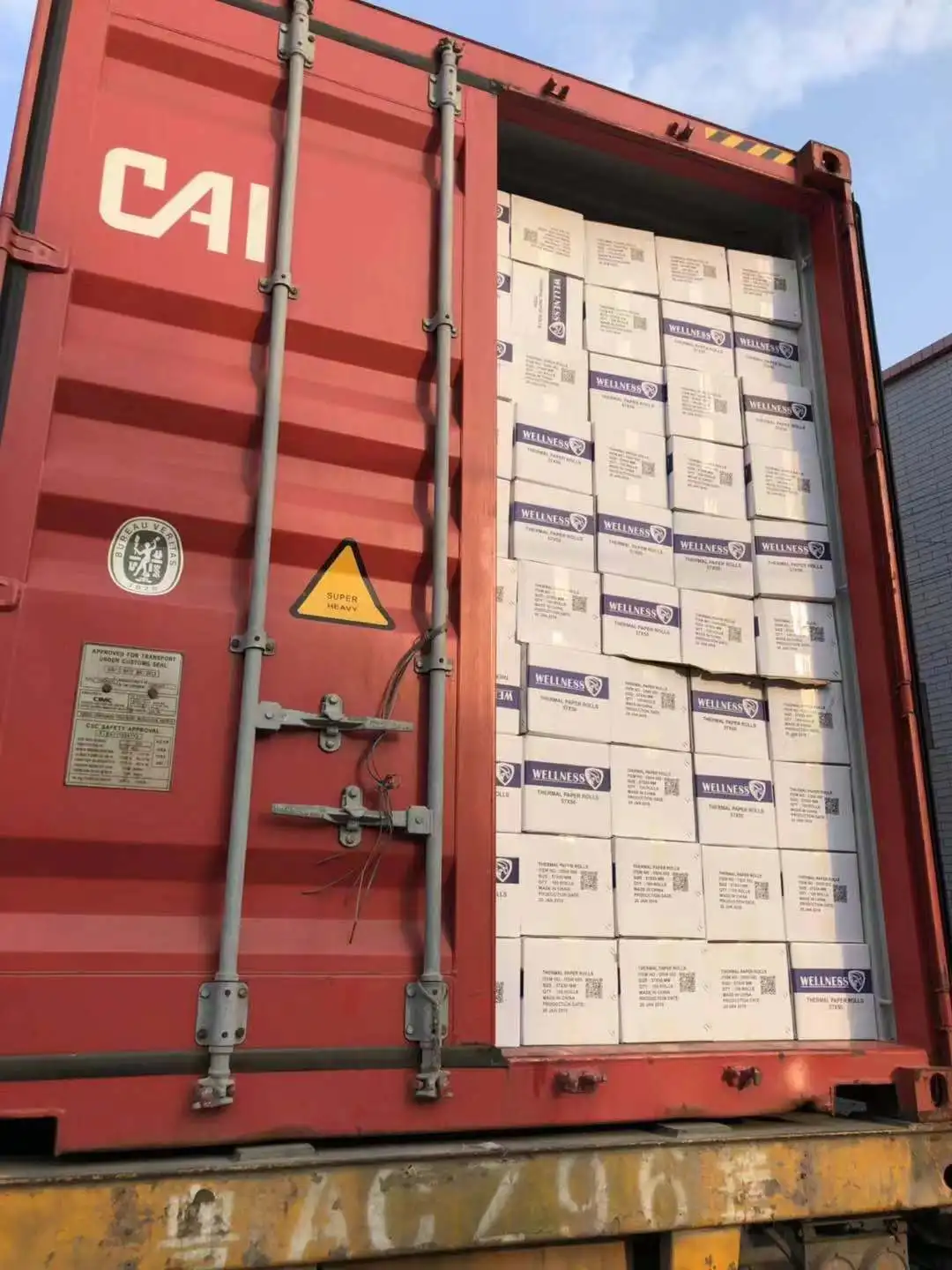 Прямая продажа с завода рулон термобумаги для чекового принтера