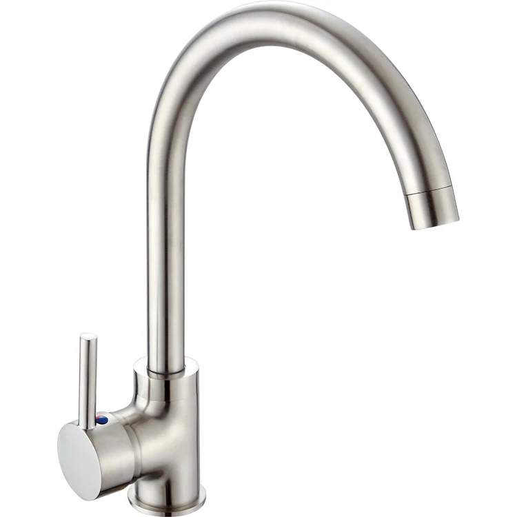 Kitchen Faucet Single Handle Tap Mixer Faucet Cheap Price Black Hot/cold Water Mixer Brass Main Body and Zinc Handle Single Hole