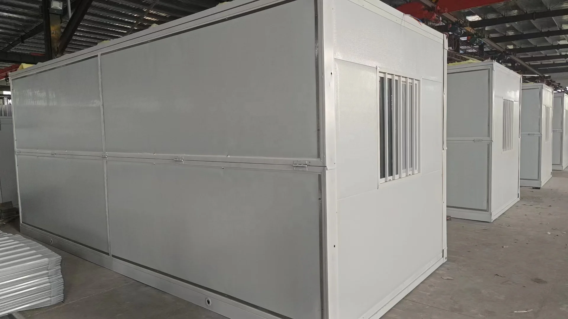 Wholesale Custom Cheap Fast Installation Flat Pack Folding Containers Prefab Houses for Constructions Site