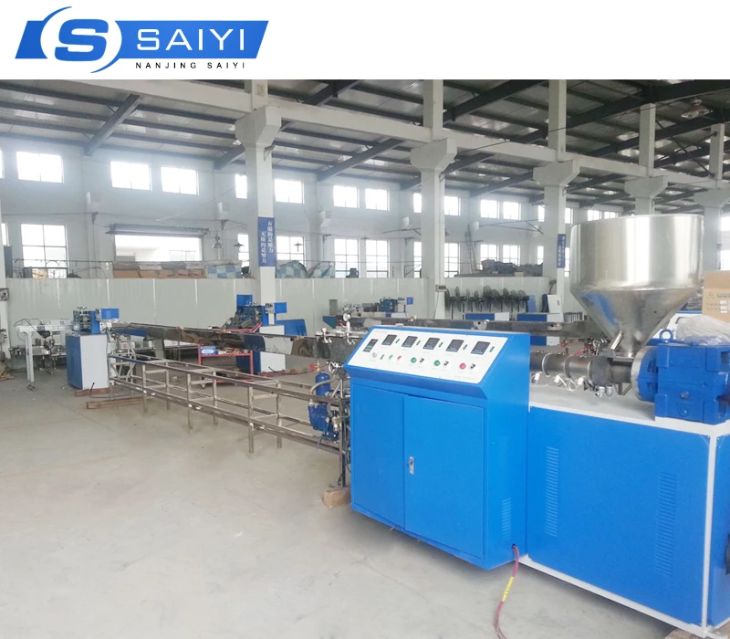 
Factory promotion automatic biodegradable colorful plastic straw extruder machine line 