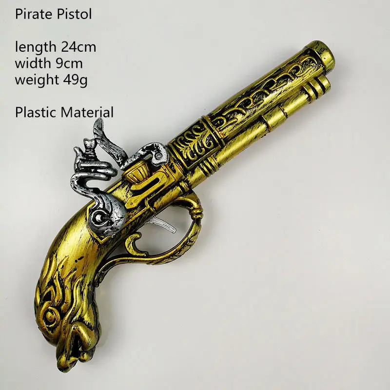 Caribbean Pirates Hook Pistol Eye Mask Cosplay Props Halloween decorations Halloween Costume Props