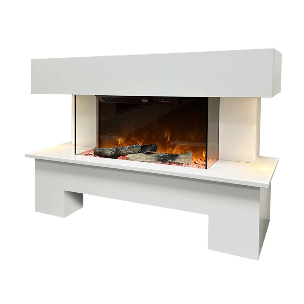 Modern New Design 220 240V High Quality Led Light Electric Heating Fireplace Flame Effect Electric Fireplace