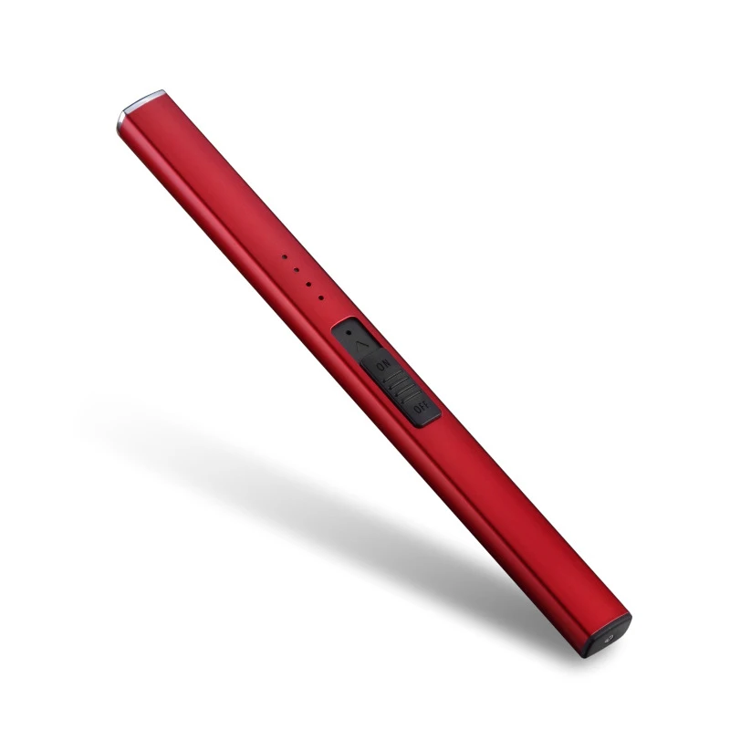 Electric Candle Lighter Rechargeable Gas Stove Outdoor Barbecue Metal BBQ Lighter Pulse Arc USB lighter