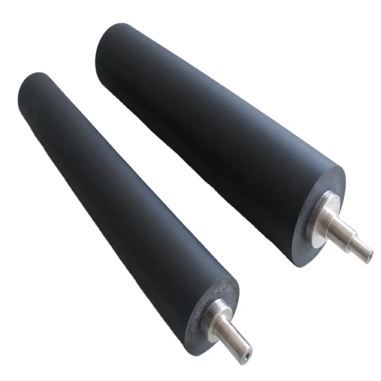 China Manufacture Supply Directly Conveyor Carrier Idler Rubber Roller