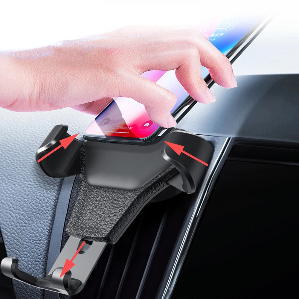 Cheap Price universal Air Vent car mount mobile phone holder Gravity Car Phone Holder