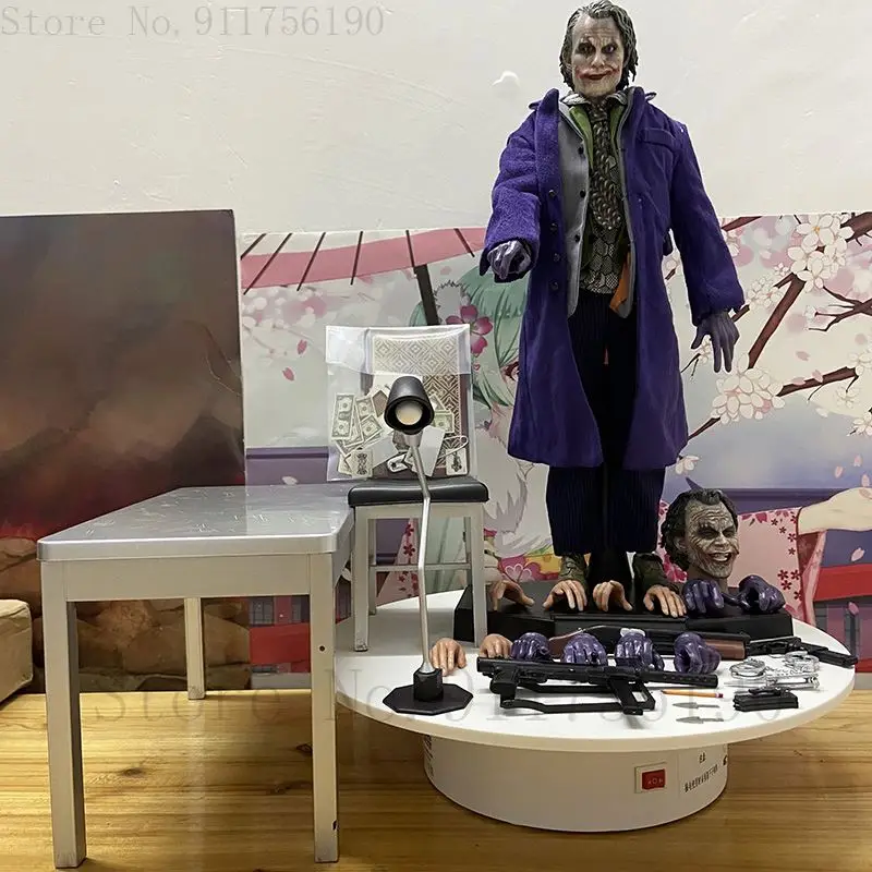 HC Toys Joker 1/6 HC Hot Toys Joker Figure The Comedian The Dark Knight Action Figure Toys Articulated Doll Gift 30cm PVC Unisex