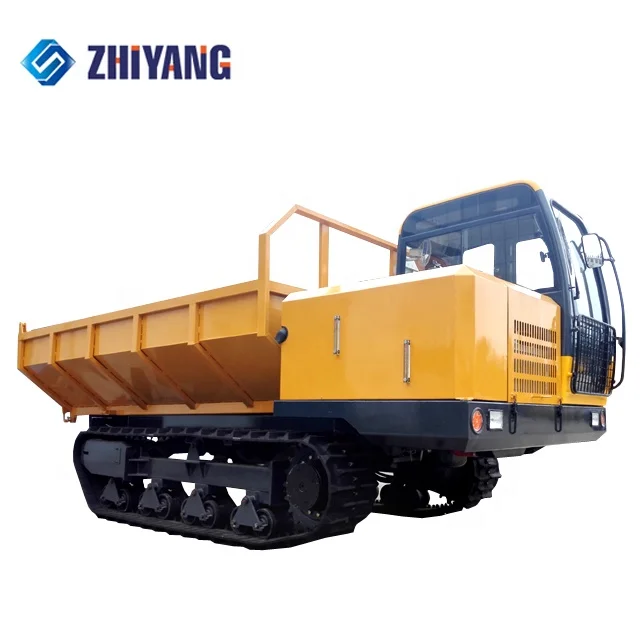 China 10ton capacity crawler dumper with grapple