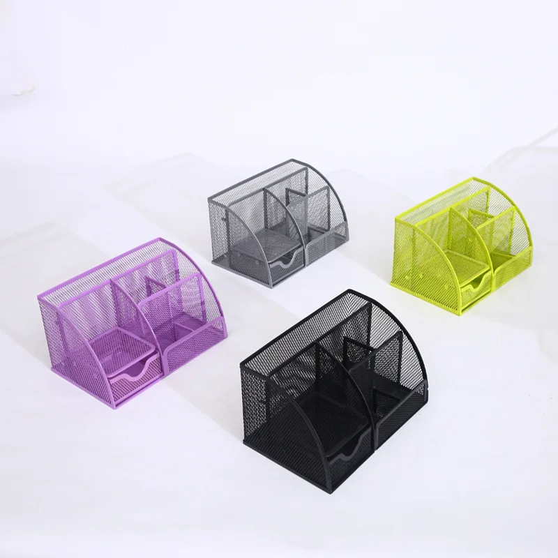 Factory Price Wholesale Multifunctional Office Supplies Pencil Pen Holder For Office Supplies At Bulk Packaging