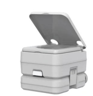 New Version Toilet With Tank Public Portable Toilet Camping Plastic, Elderly Mobile For Hospital 10L Toilet Camping Portable