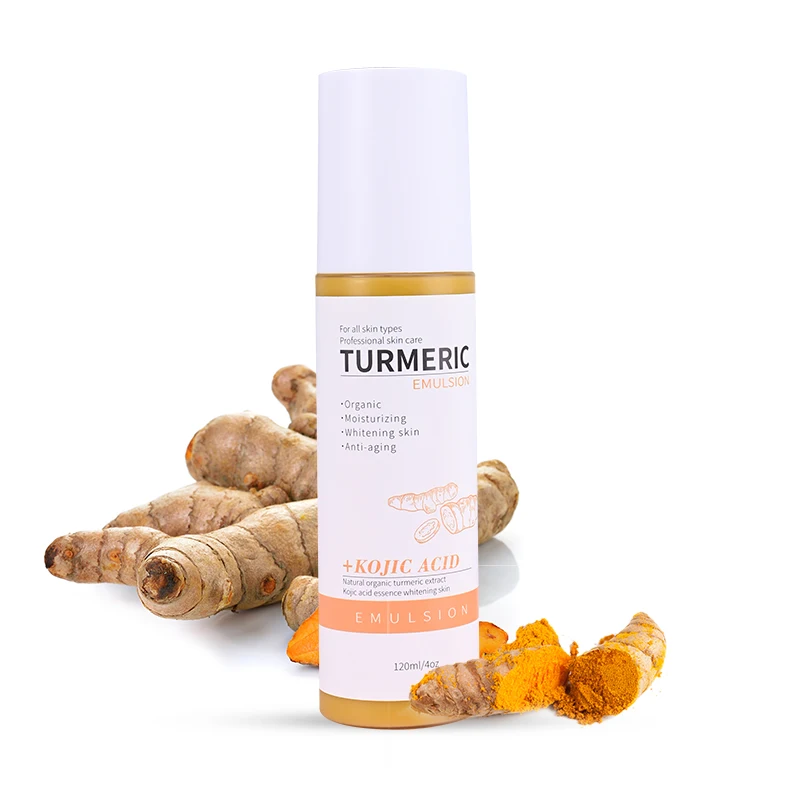 Oem Wholesale Turmeric Skin Care Natural Organic Ingredients Skin Whiten Cream Anti Aging Turmeric Face Emulsion