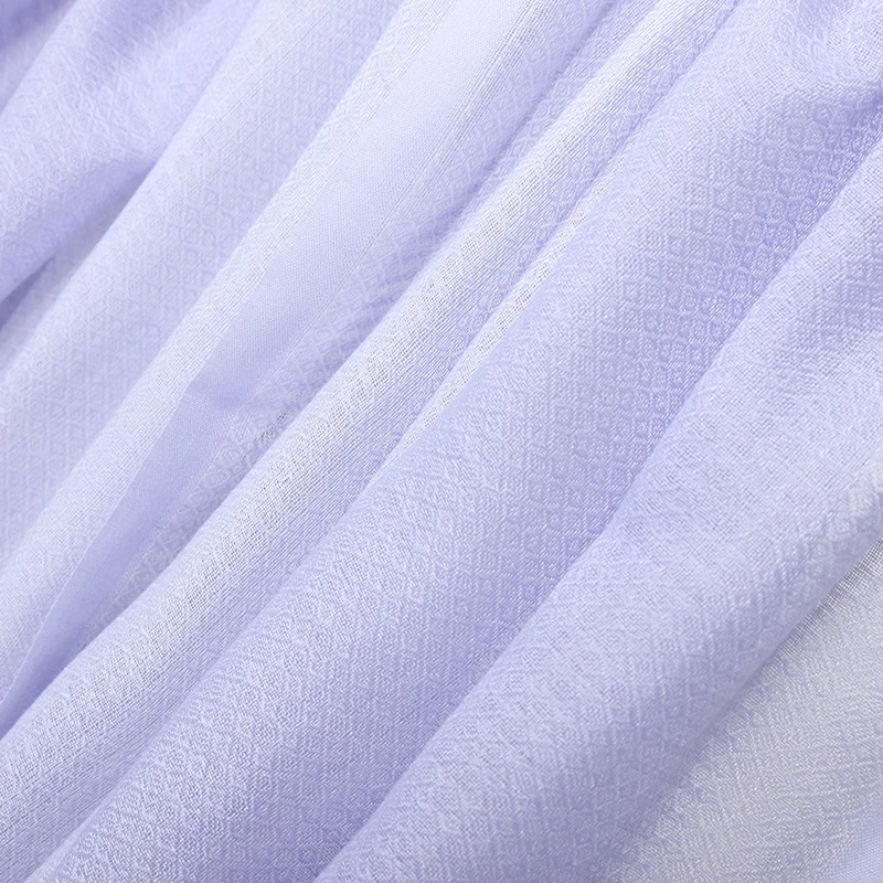 2022 New Fashion Spring/Summer Women Jacquard Scarf Shawls Female Long Wraps Plaid Poly      ester Scarf For Women