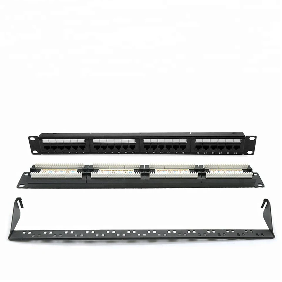 MT-4012 сети AMP Тип cat6 cat5e 24 48 портов 1U 2U 19 дюймов крона 110 двойным iidc коммутационная