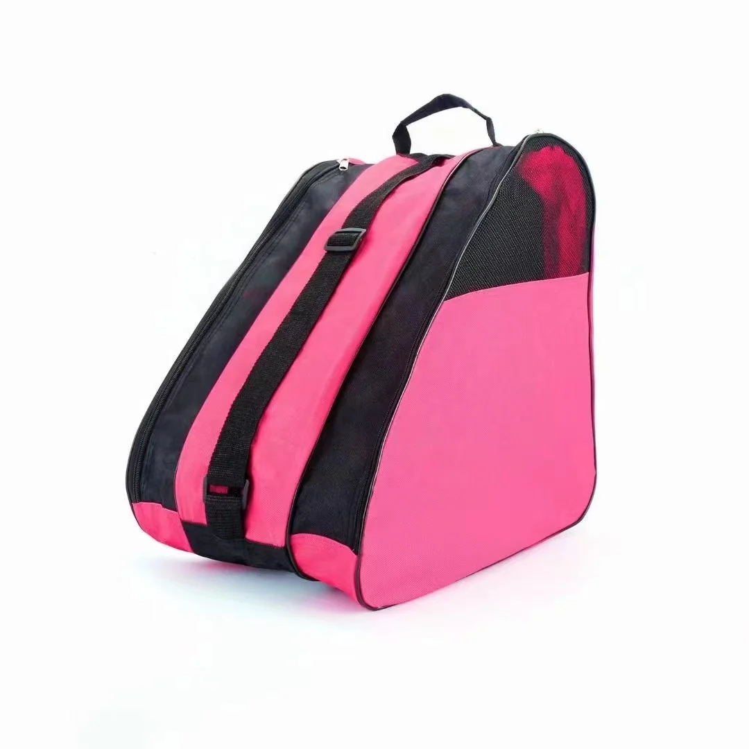 YSMLE Breathable Unisex Kids Adults Dedicated Large Capacity Equipment Triangle BackpackRoller Skates&Ski Boots Bag