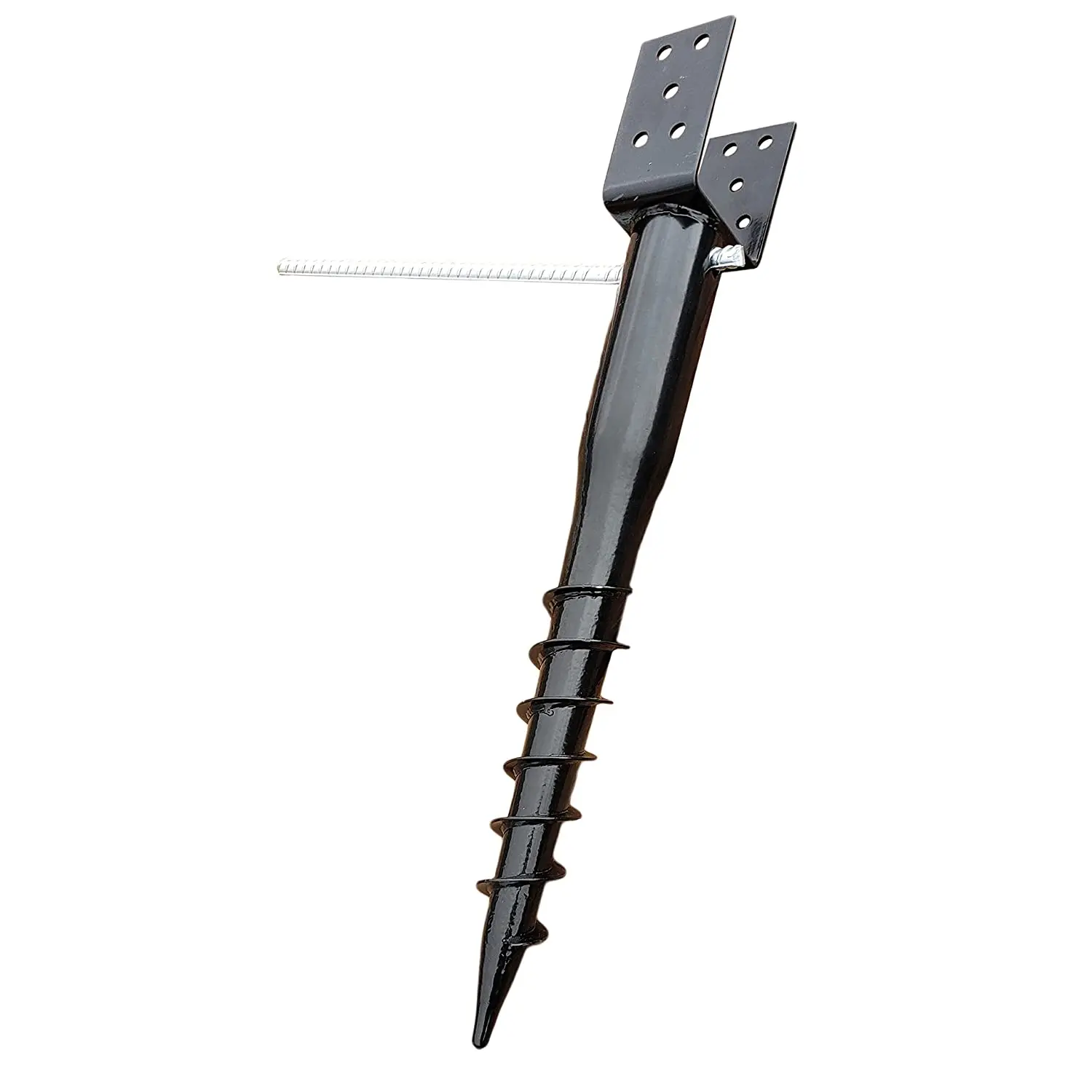 Galvanized green zinc ground screws anchor for fence