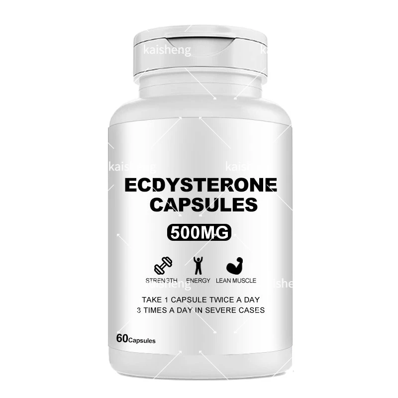 500mg 20-Hydroxyecdysone Vegan Capsules Beta-Ecdysone Beta Ecdysterone Capsules
