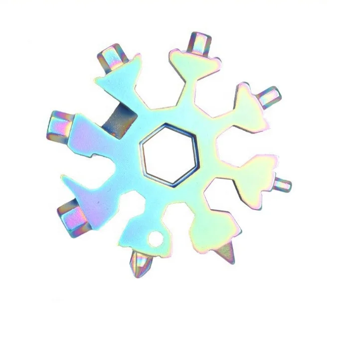  20 в 1 Многофункциональный гаечный ключ Snow EDC портативный торцевой с шестигранным восьмиугольным