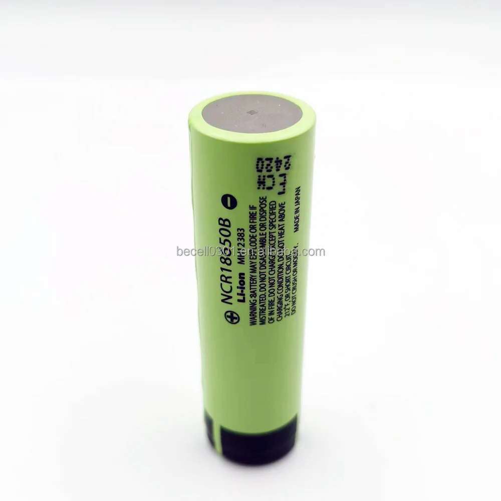 3.7v 3400mah NCR18650b rechargeable Lithium Battery 10a discharge Li Ion Cell Made in Japan