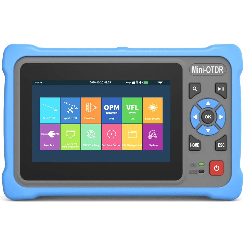 OTDR Reflectometer with Multi Functions OPM OLS VFL Auto Event Map RJ45 Cable Tester Expert Testing SC FC Connectors