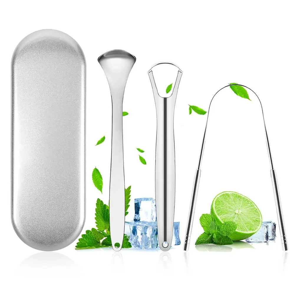 Высококачественный скребок для языка из нержавеющей стали