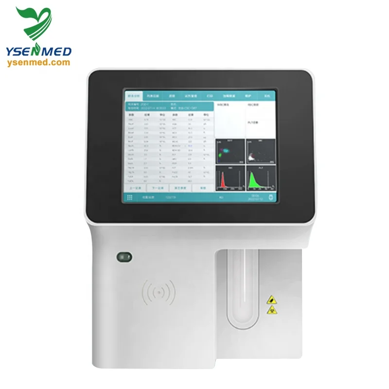 YSTE-HA5V Ysenemd vet pet china best hematology analyzer 5 diff hematology analyzer hematology analyzer 5 part uso veterinary