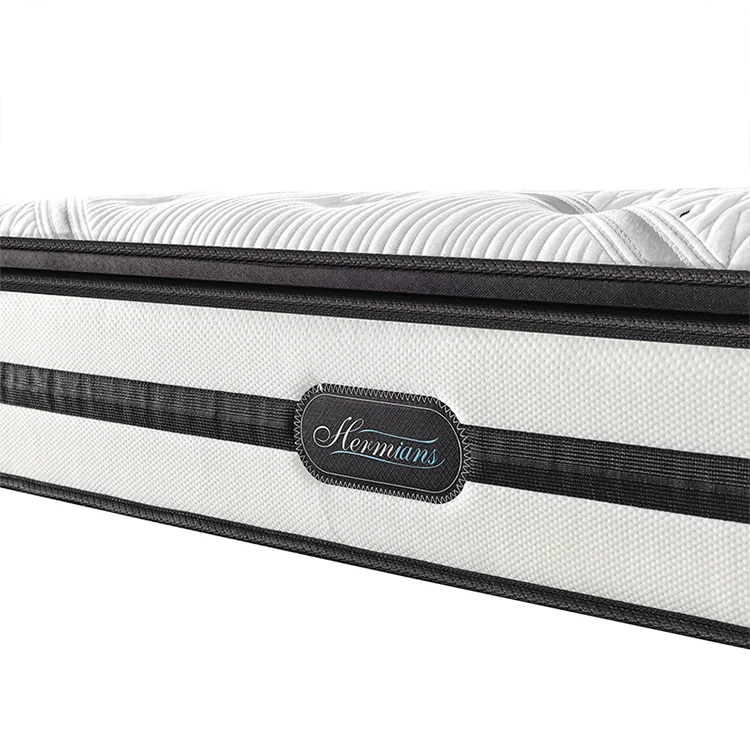 Angel Dream Pillow Top Cool Gel Memory Foam King Queen Size Pocket Spring Bed Mattress