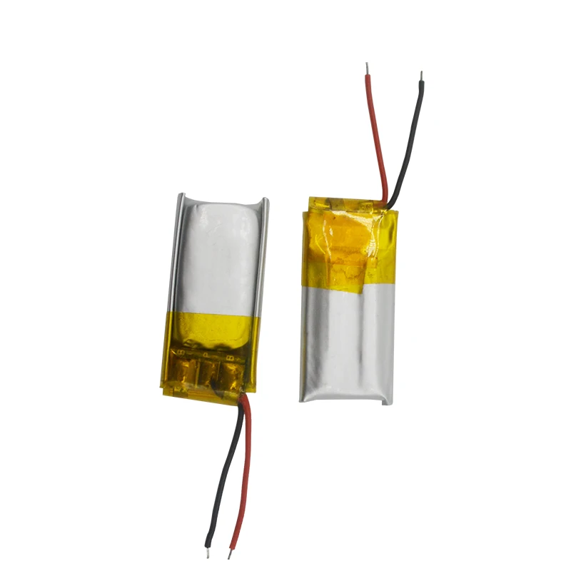 2021 Rechargeable brand new 3.8V 125mAh 401223 mini Lithium Polymer Battery Cell with PCB for children remote control cars