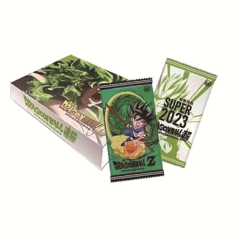 wholesale New Dragon Ball Collection Cards Box Anime hobby kid gift Toy box Game Goku figure SSP Flash rare cards