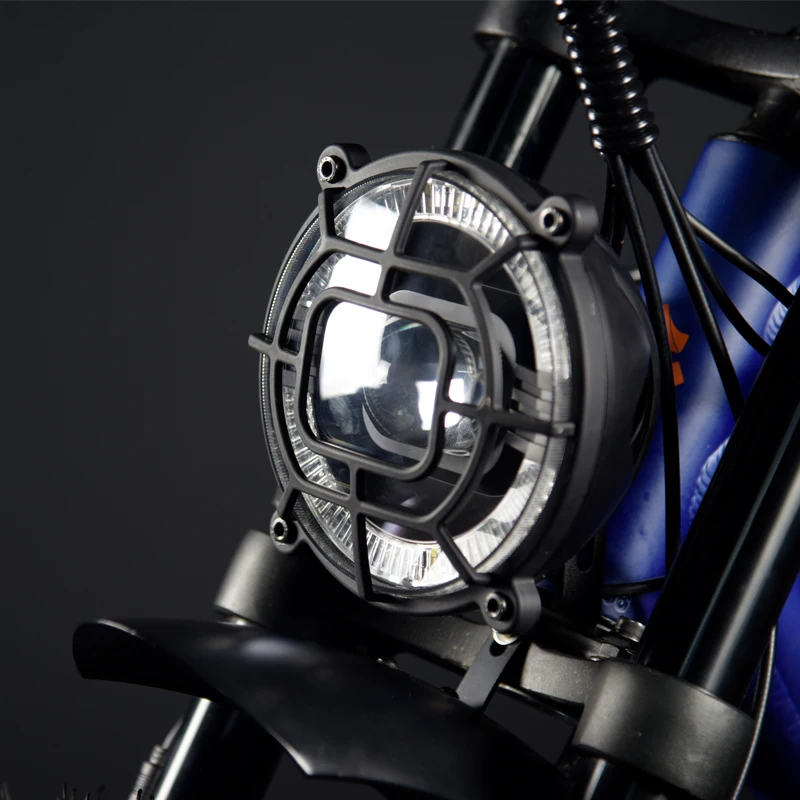 Snowbike Flashlights Front Lights with horn