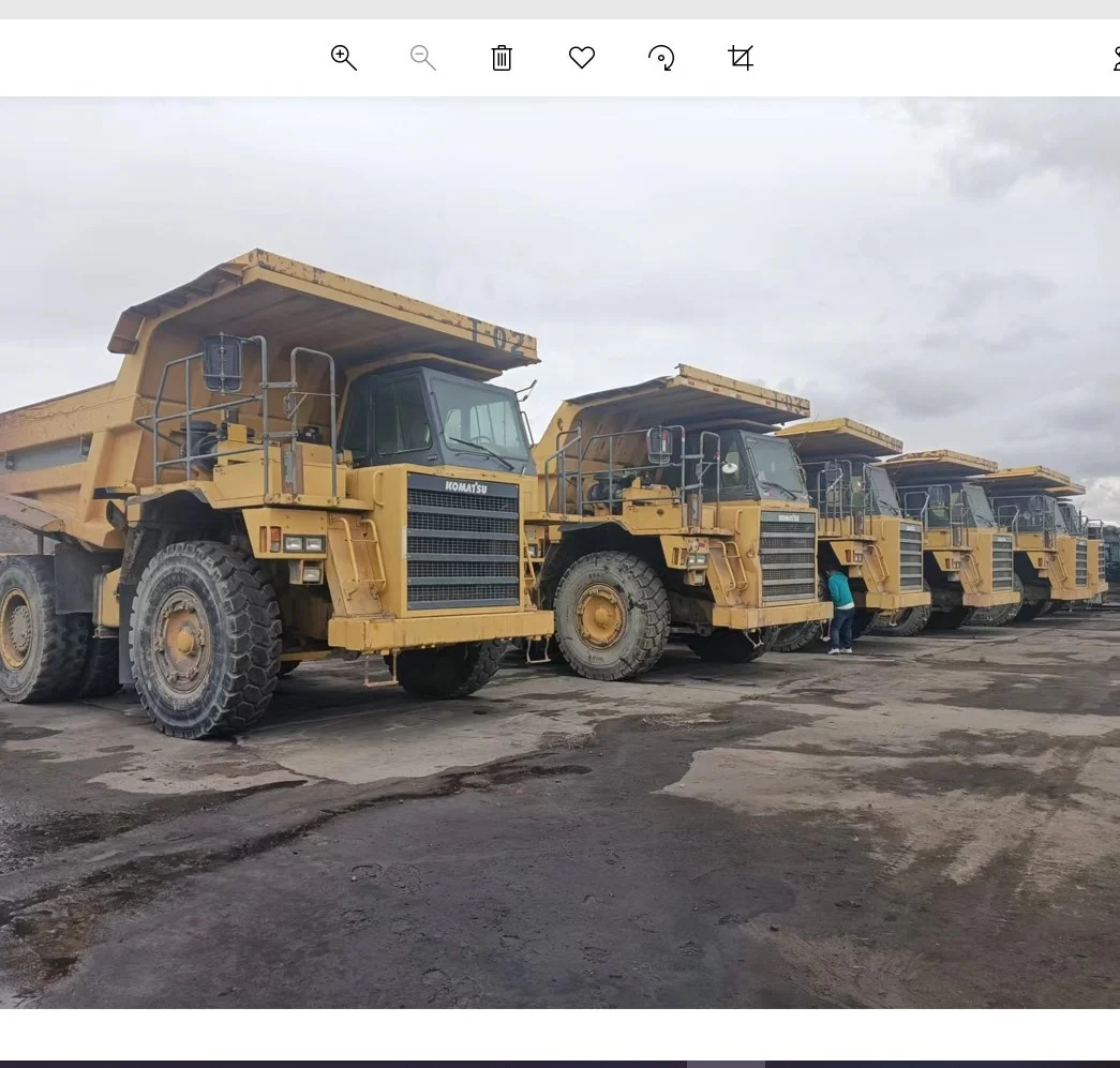 Самосвал Komatsu HD465 б/у горное оборудование 55 тонн для продажи 6 шт.