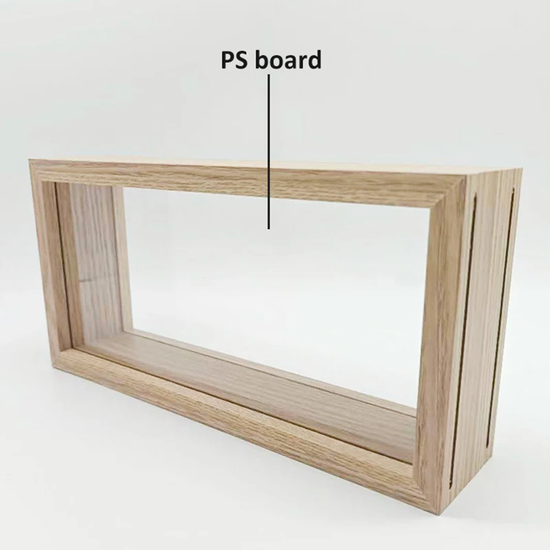 Wholesale shadow box frame 3D Transparent Specimen DIY Frame for dry flower home decoration