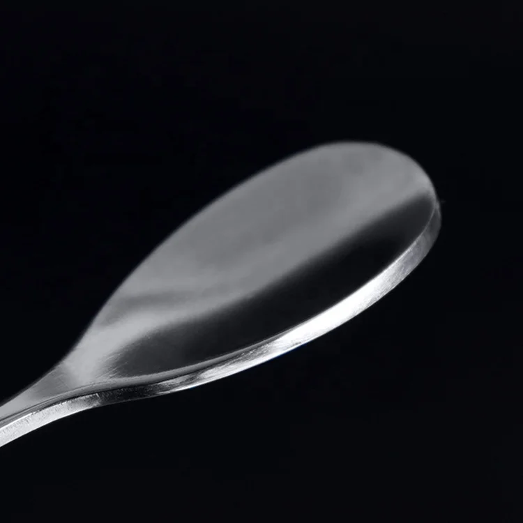 
Amazon Hot Sale Water Drop Milk Tea Coffee Mixing Scoop Stainless Steel 304 Cocktail Stirring Spoon 