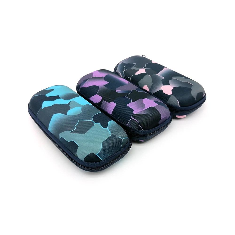 Factory Wholesale Custom Hard Waterproof Protective Carrying EVA Zipper Sunglasses Case Glasses Case