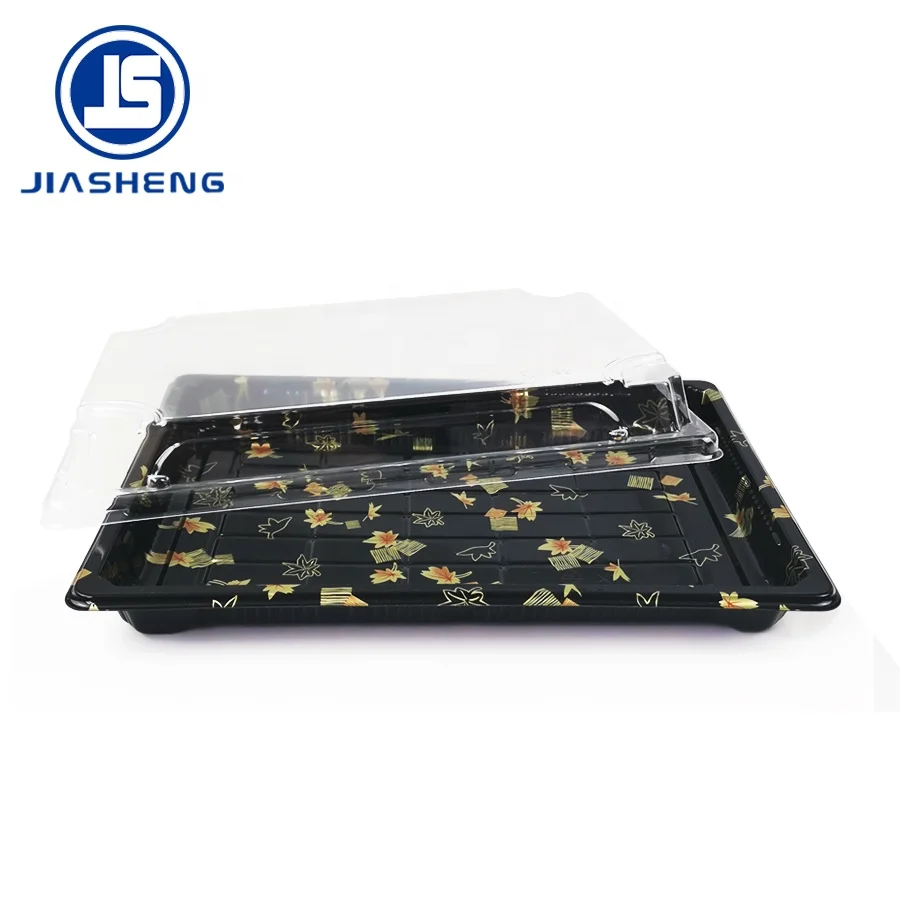 Wholesale Disposable Sushi Tray Plastic Take Away Food Sushi Plate