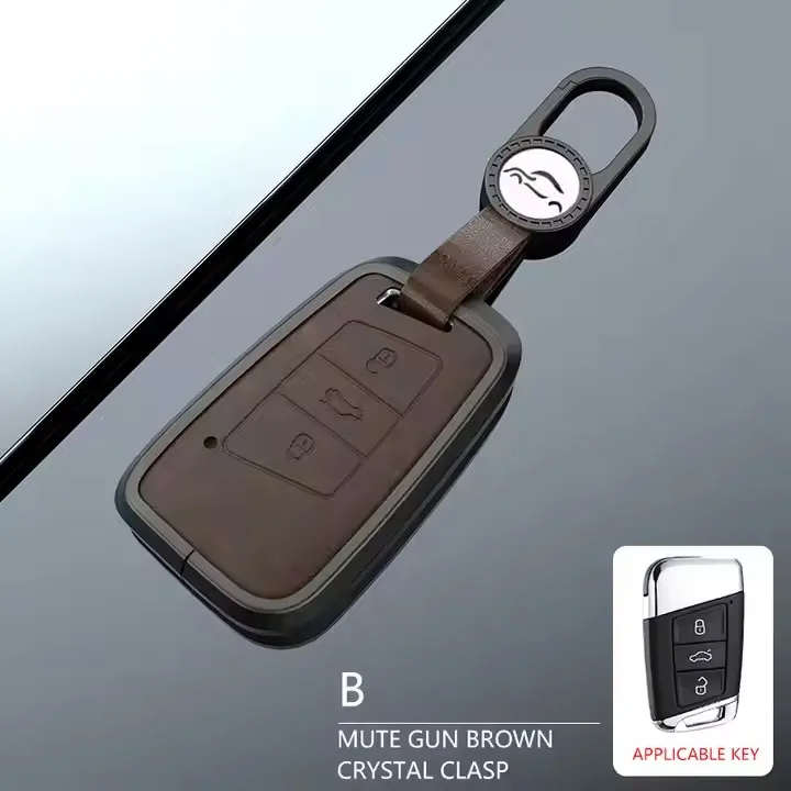 All-inclusive Car Key FOB Case Cover Key Chain Car Key Case Cover For VW Golf 4 5 6 7 Bora Jetta POLO MK4 MK6 Bora Passat B5 B6