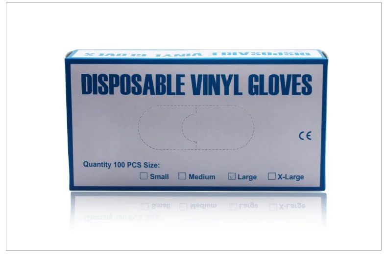 
Best wholesale available many colors disposable vinyl gloves powder free vinyl gloves food grade 