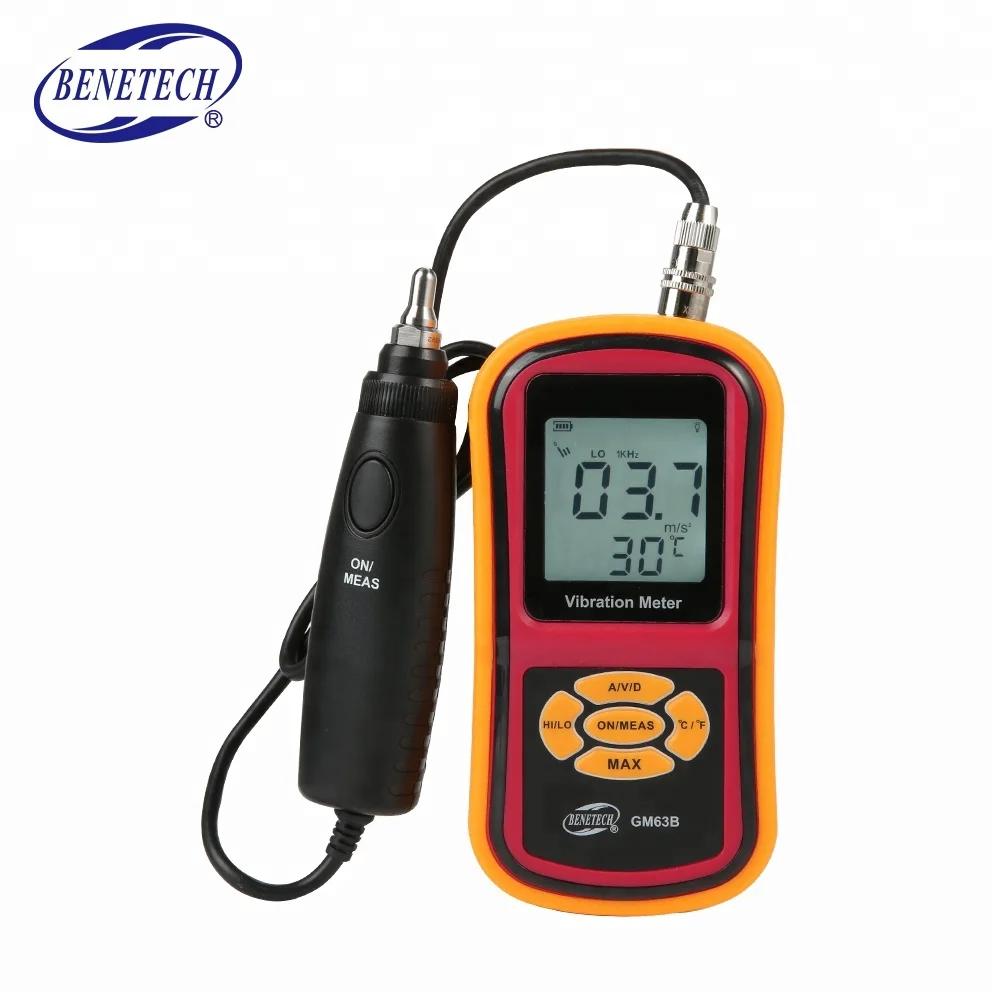 GM63B BENETECH цифровой измеритель вибрации