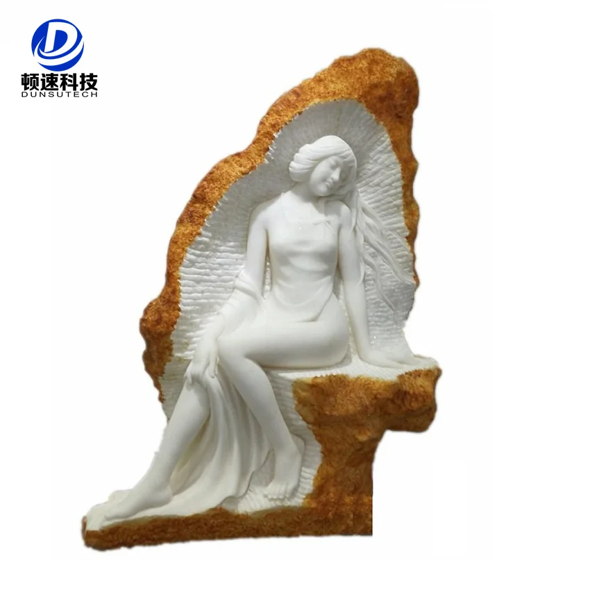 hand carved garden outdoor statute goddness sculpture marble statues